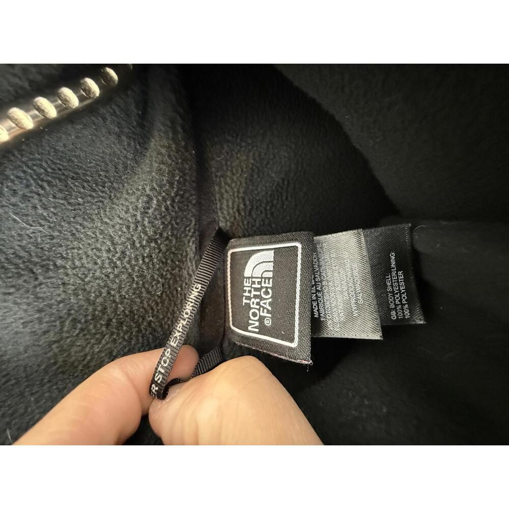 The North Face Black Lavender Logo Fleece Zip Jacket - Size - Small - Picture 5 of 7